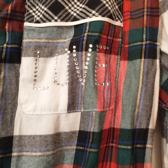 Victoria Secret Plaid Romper SP - Picture 8 of 8